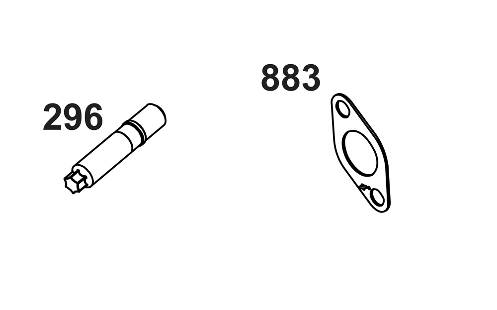 Exhaust Group Diagram and Parts List for 44N677-0076-G1 400000 - 699999 Briggs and Stratton Engine